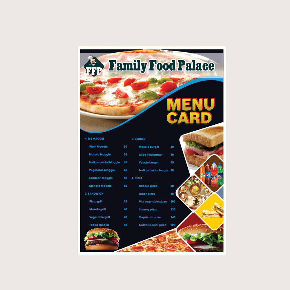 Menu Cards