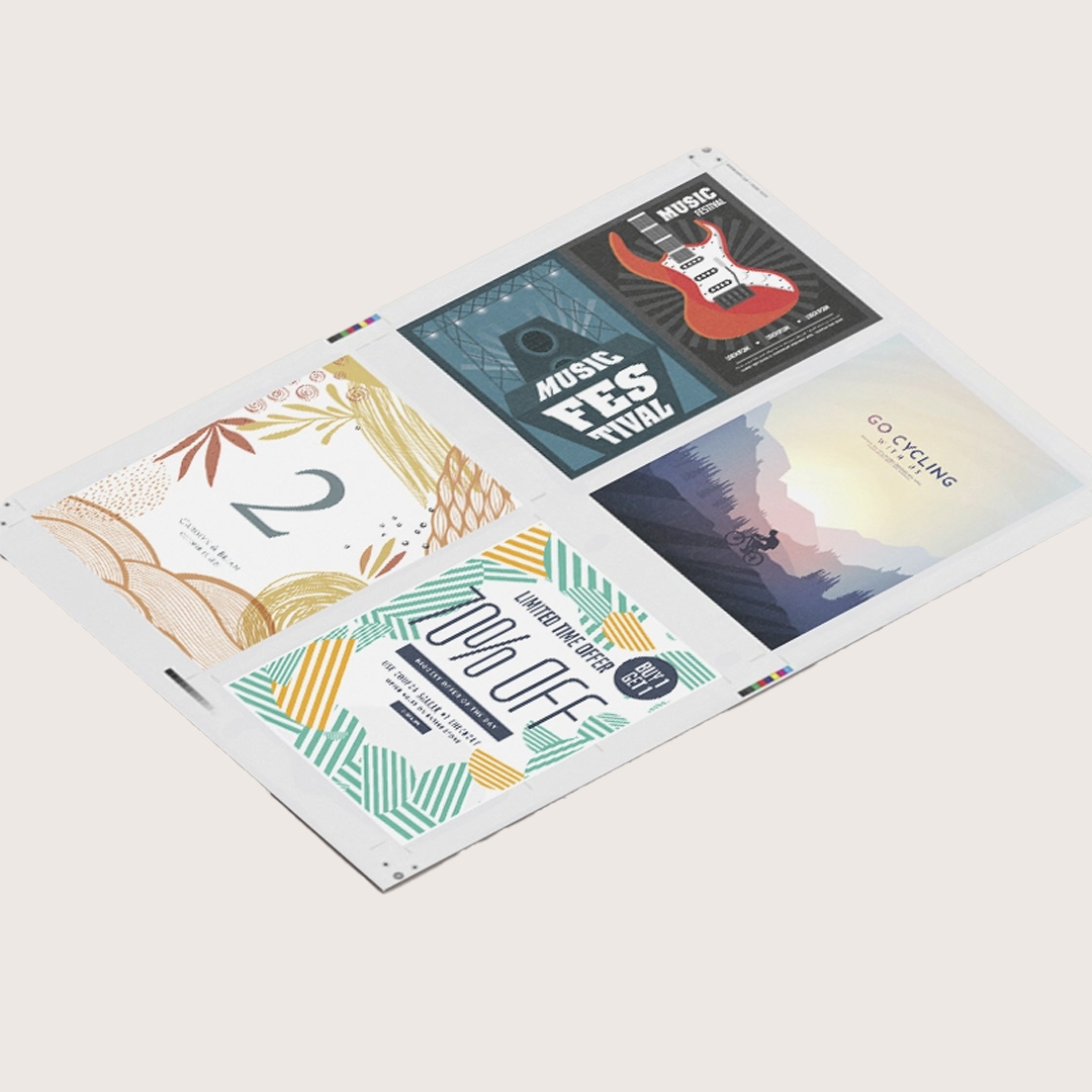 Unfinished Printed Sheets