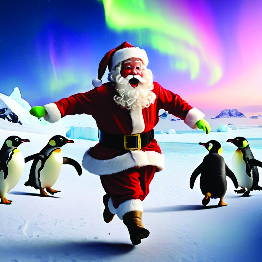 Running with Santa