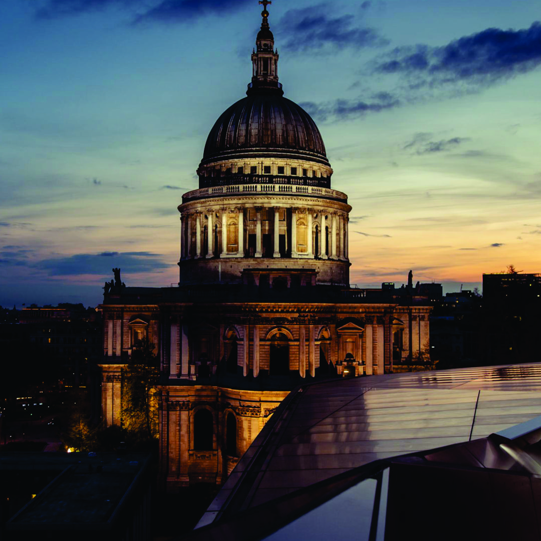 Evening at St Paul Cathedral