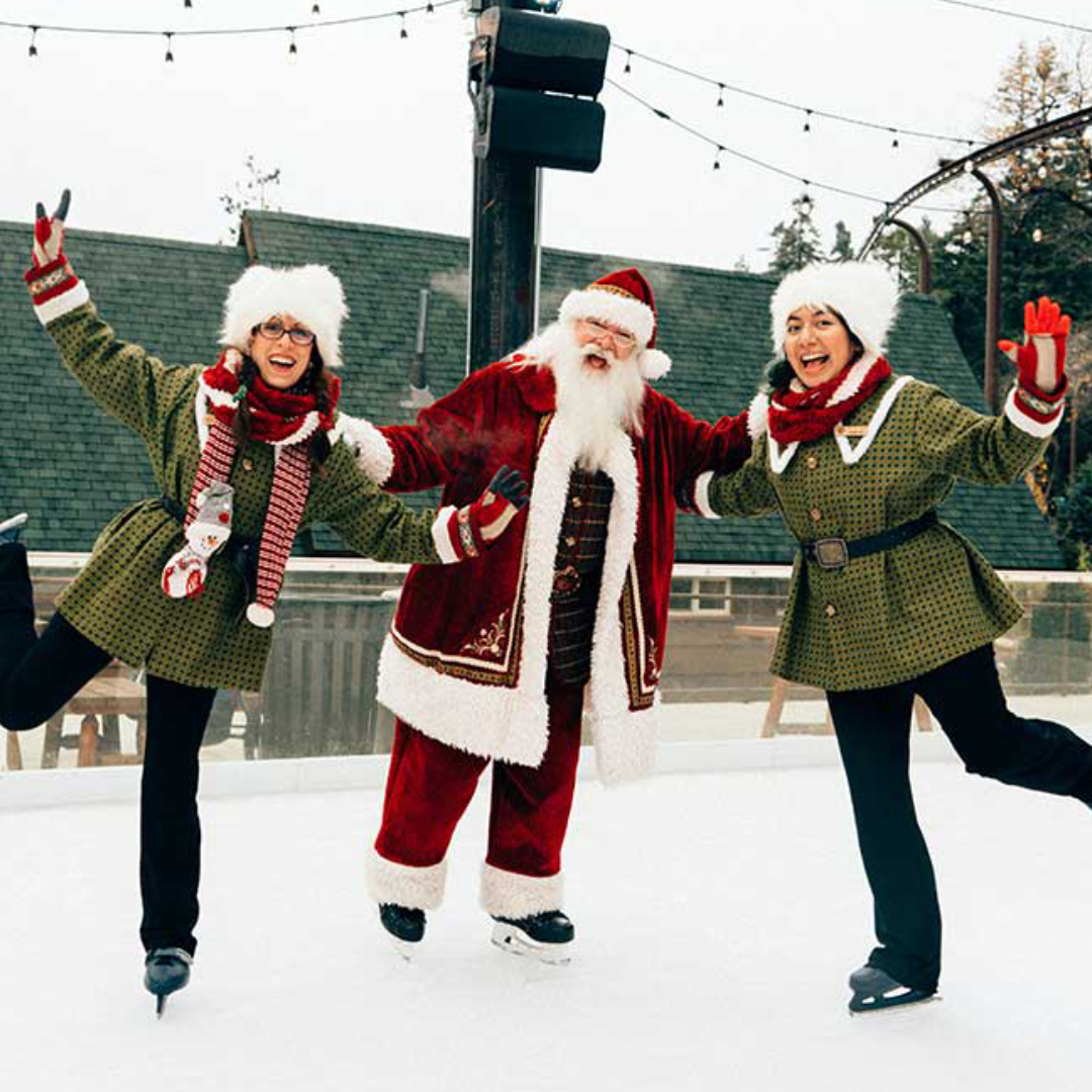Skating on the Village Pond