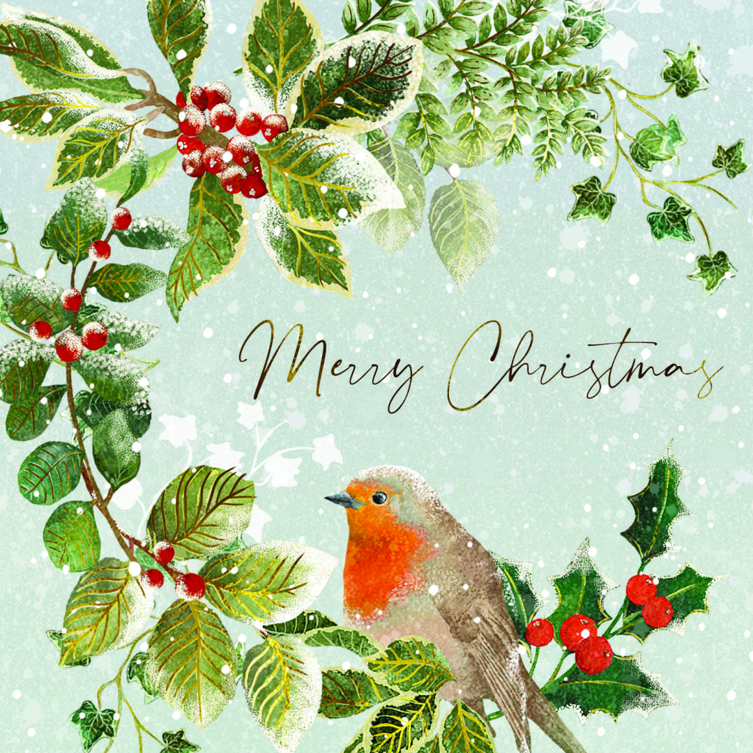 Christmas Robins