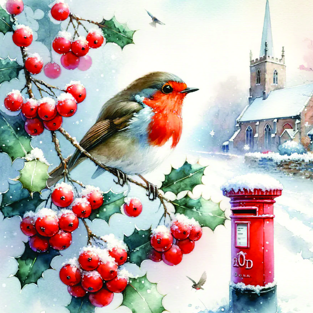 Robin and Post Box